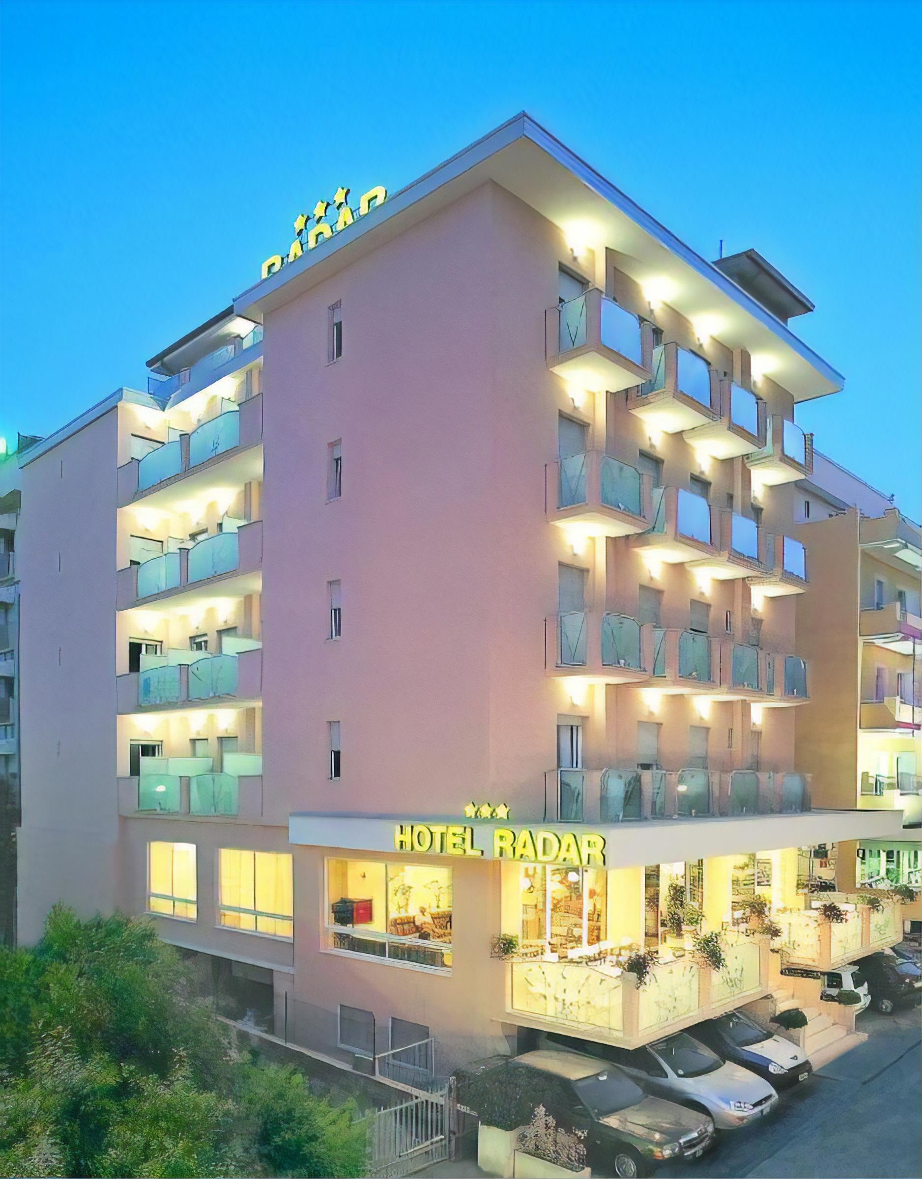 Hotel Radar Rimini Esterno foto