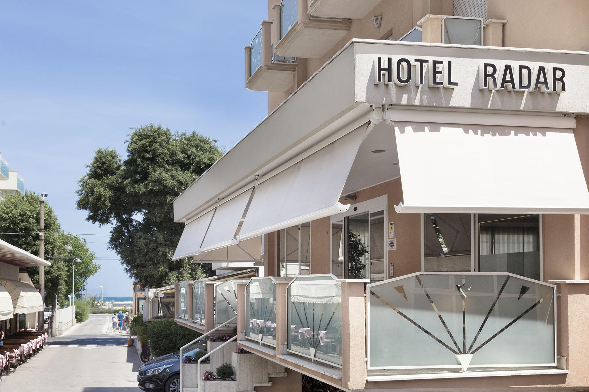 Hotel Radar Rimini Esterno foto